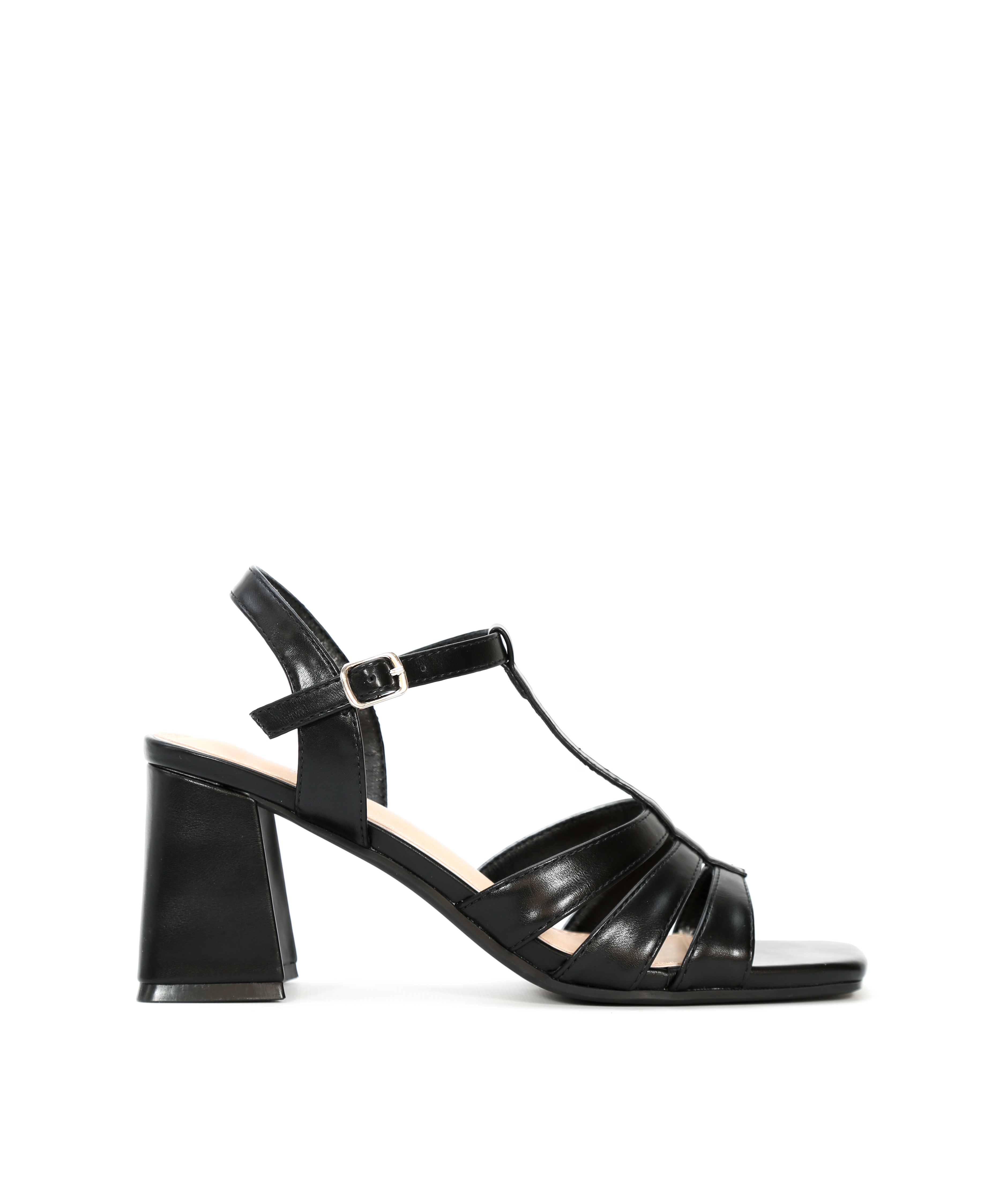 Sandalia tac&oacute;n medio